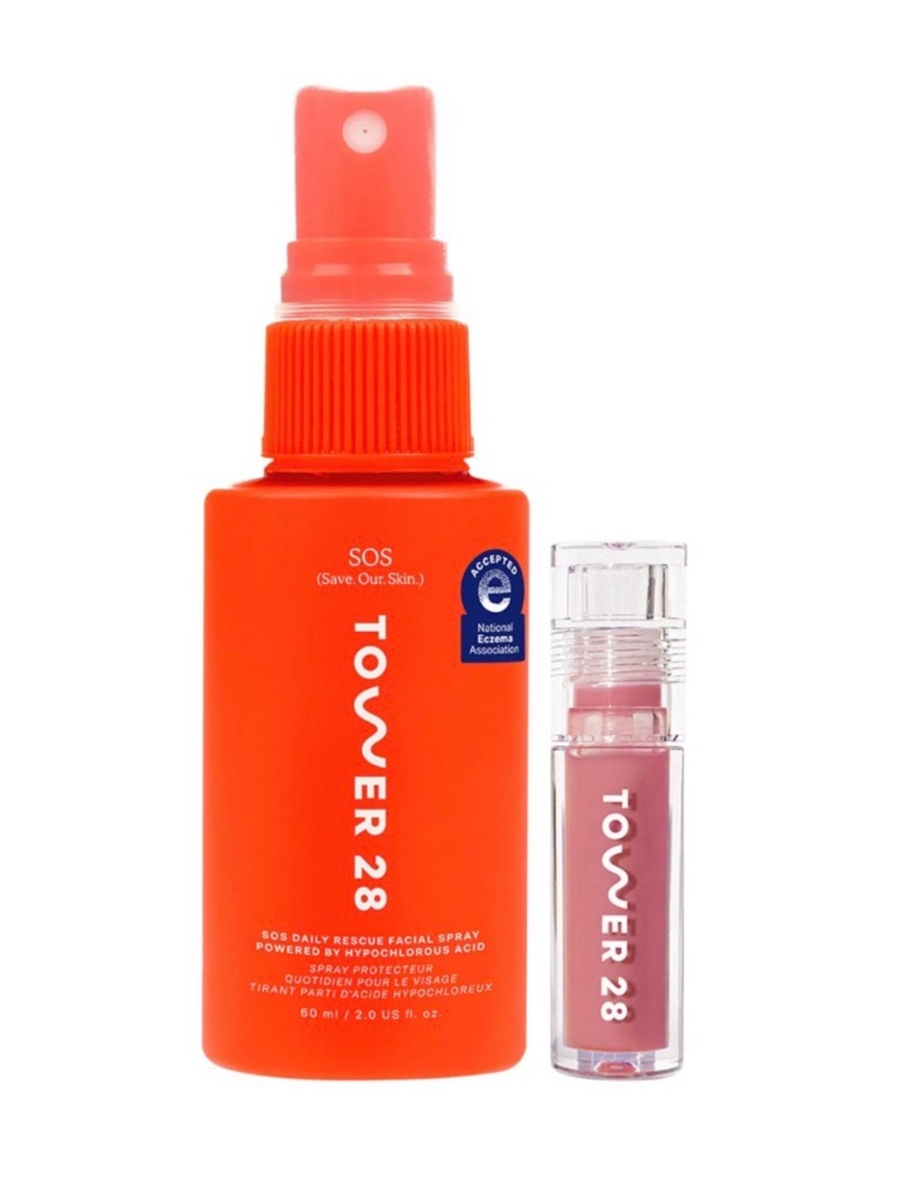 Tower 28 SOS Daily Rescue Facial Spray & Lip Tint